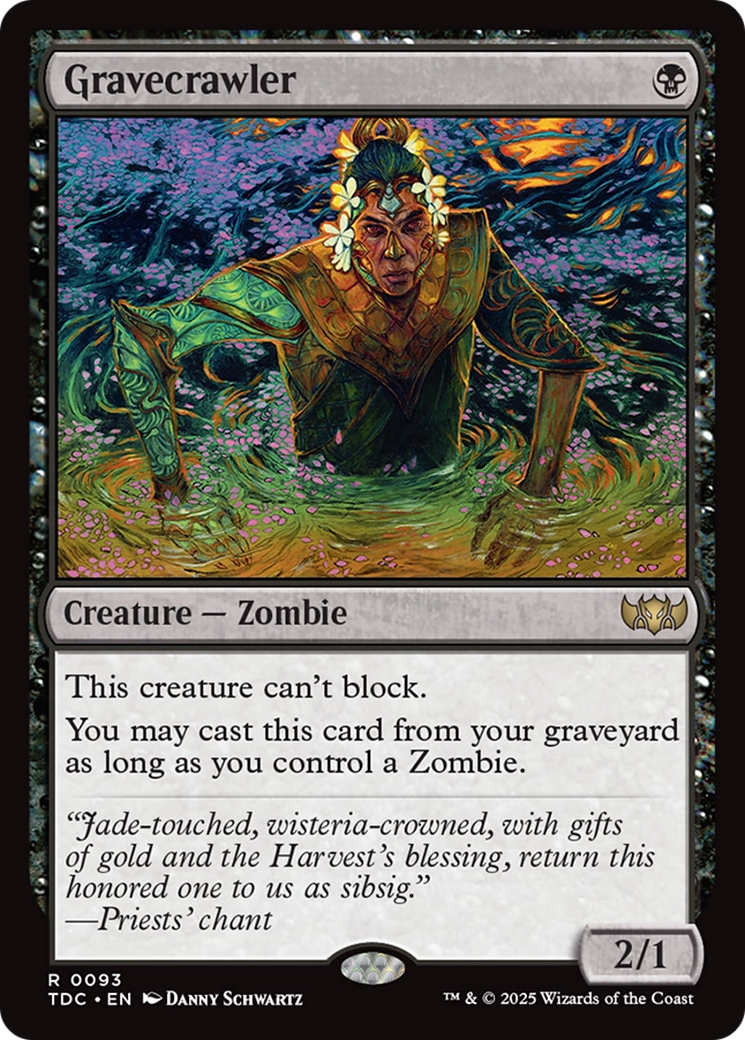 Gravecrawler [Tarkir: Dragonstorm Commander] | Deep Dive Games St. Marys