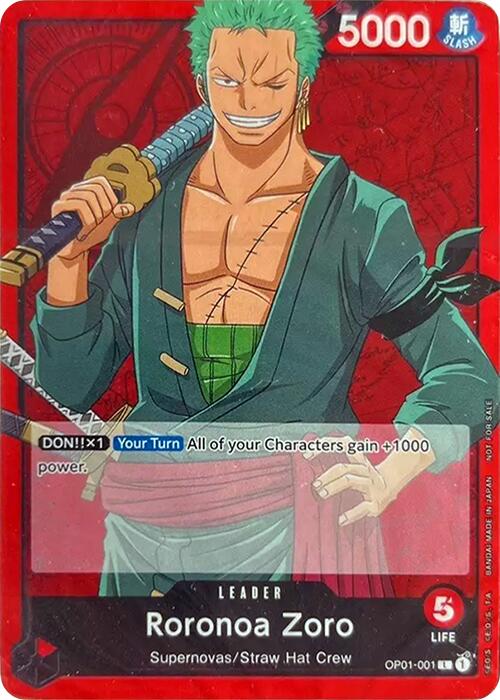 Roronoa Zoro [One Piece Demo Deck Cards] | Deep Dive Games St. Marys