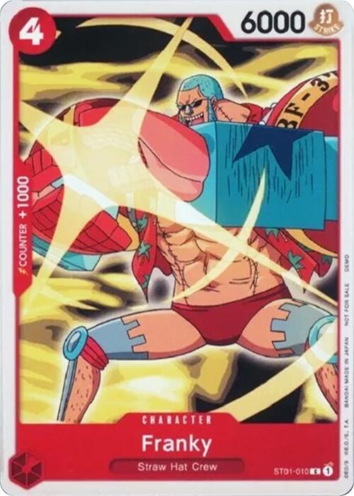 Franky [One Piece Demo Deck Cards] | Deep Dive Games St. Marys