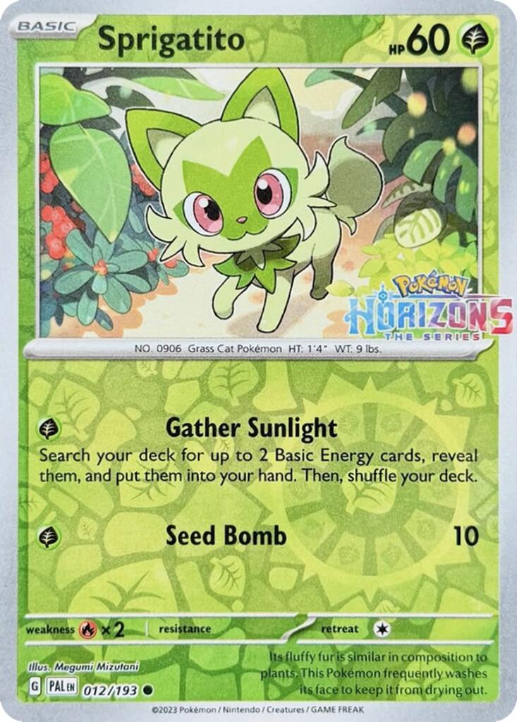 Sprigatito (012/193) [Miscellaneous Cards] | Deep Dive Games St. Marys