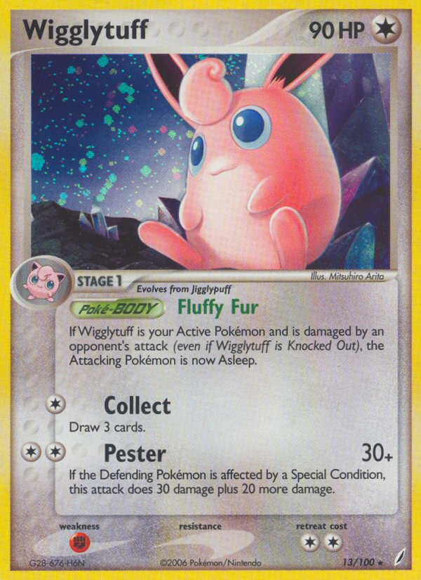 Wigglytuff (13/100) [EX: Crystal Guardians] | Deep Dive Games St. Marys