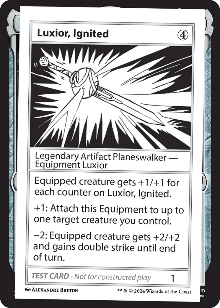 Luxior, Ignited [Mystery Booster 2 Playtest Cards] | Deep Dive Games St. Marys