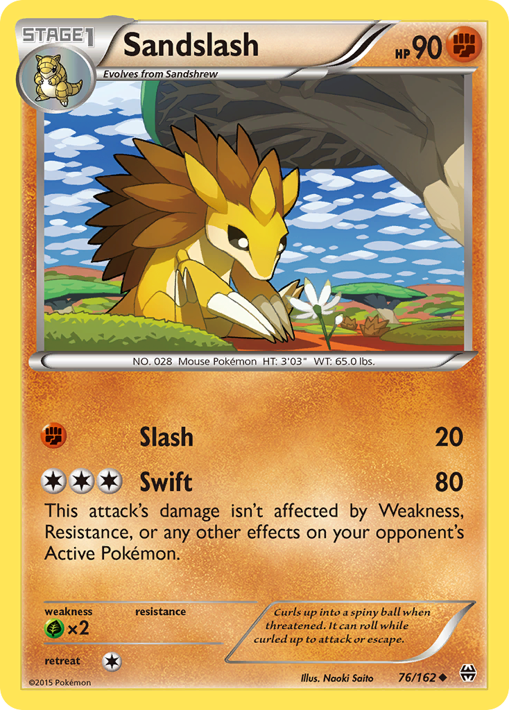 Sandslash (76/162) [XY: BREAKthrough] | Deep Dive Games St. Marys