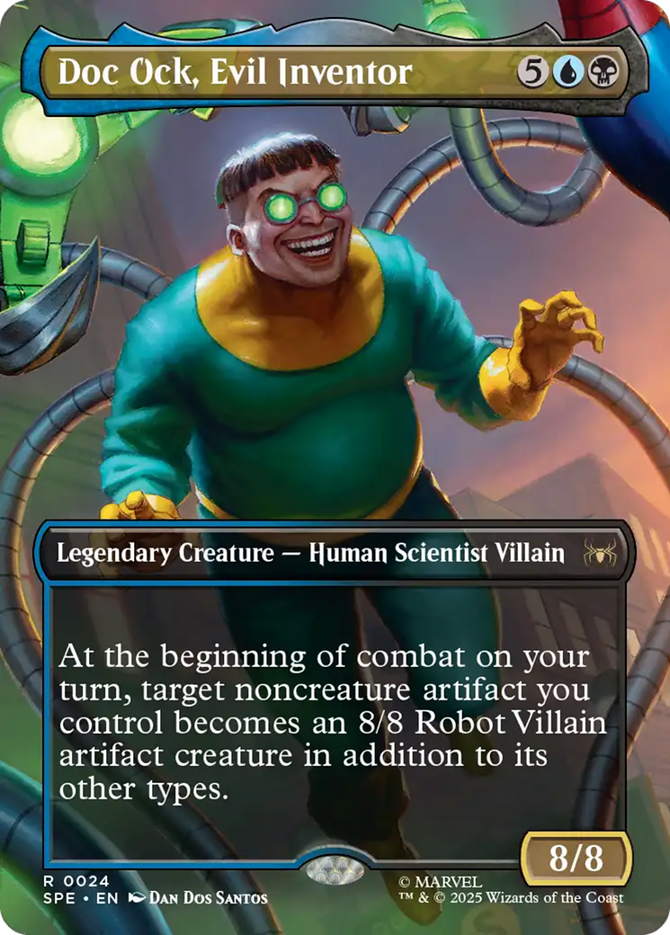 Doc Ock, Evil Inventor (Borderless) [Marvel's Spider-Man: Eternal-Legal] | Deep Dive Games St. Marys
