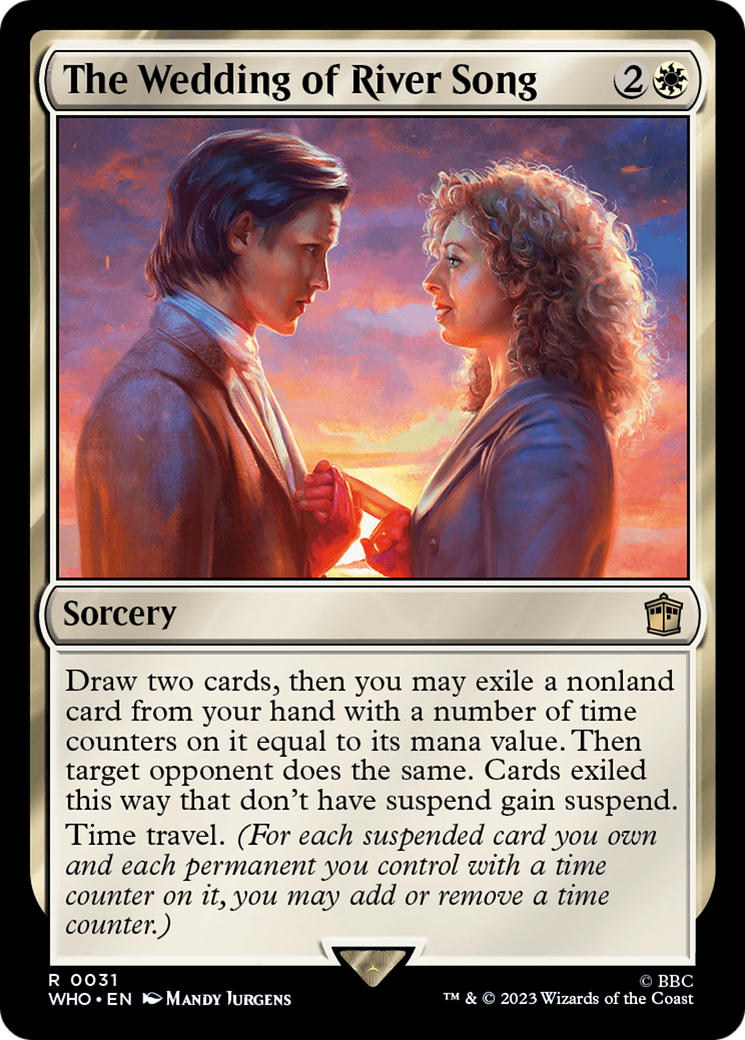 The Wedding of River Song [Doctor Who] | Deep Dive Games St. Marys