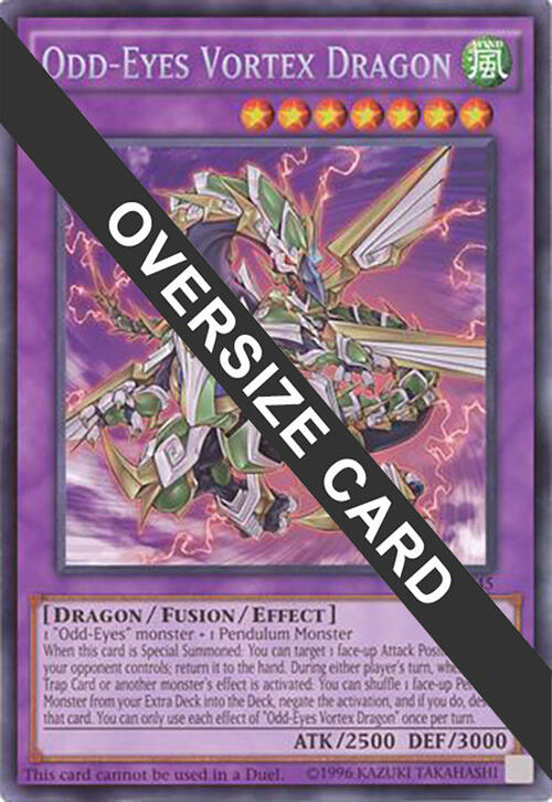 Odd-Eyes Vortex Dragon (Oversized) [DOCS-EN045] Promo | Deep Dive Games St. Marys