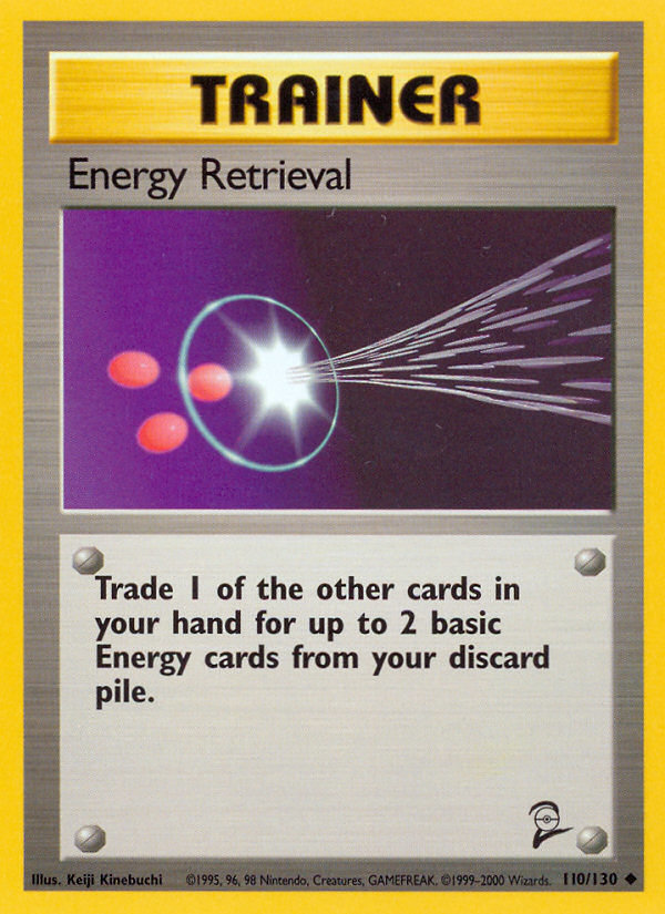 Energy Retrieval (110/130) [Base Set 2] | Deep Dive Games St. Marys