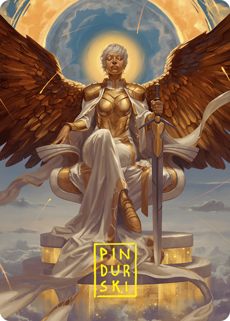 Herald of Eternal Dawn Art Card (27/54) [Foundations Art Series] | Deep Dive Games St. Marys
