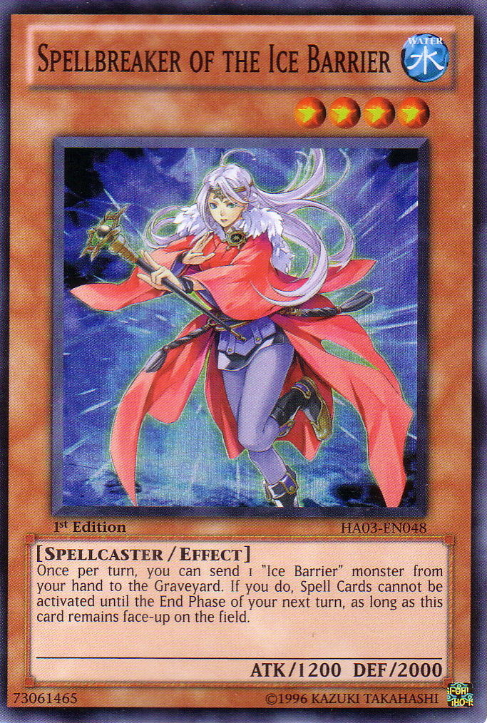 Spellbreaker of the Ice Barrier [HA03-EN048] Super Rare | Deep Dive Games St. Marys