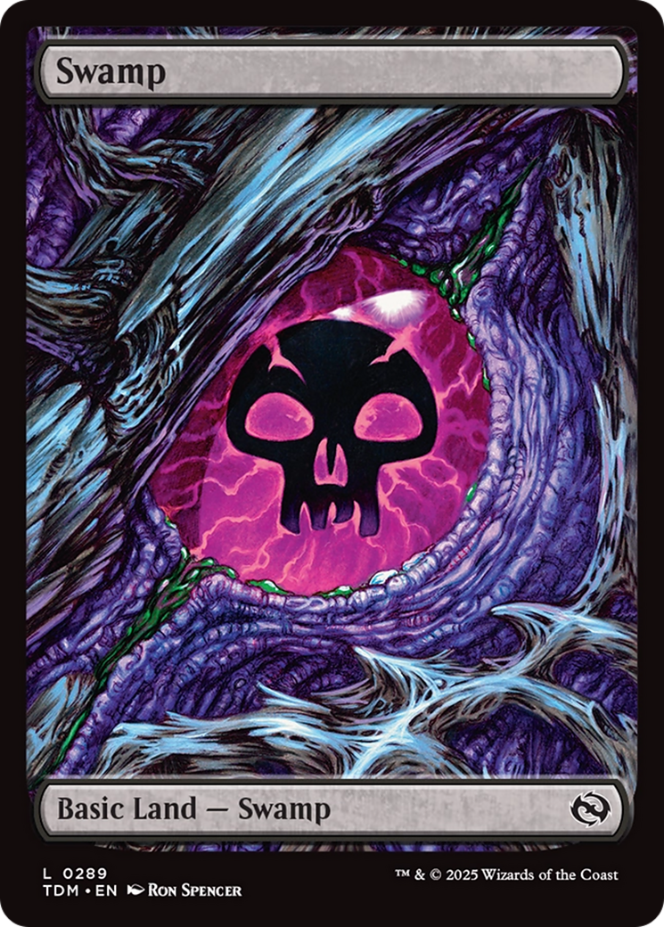 Swamp (0289) [Tarkir: Dragonstorm] | Deep Dive Games St. Marys