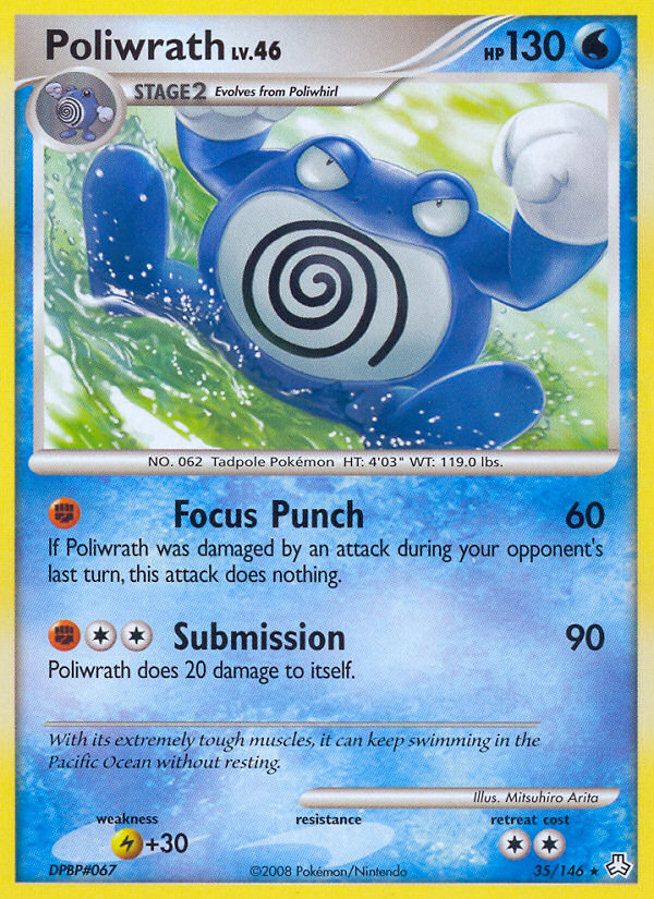 Poliwrath (35/146) [Diamond & Pearl: Legends Awakened] | Deep Dive Games St. Marys