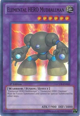 Elemental HERO Mudballman [LCGX-EN053] Super Rare | Deep Dive Games St. Marys