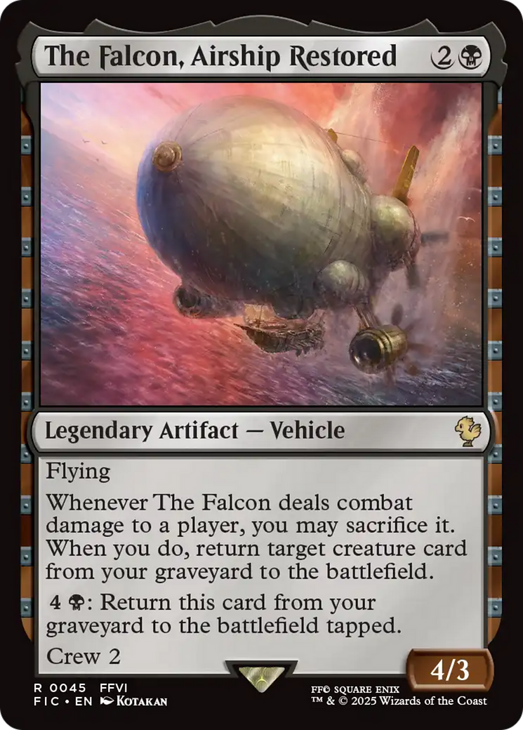 The Falcon, Airship Restored [FINAL FANTASY Commander] | Deep Dive Games St. Marys