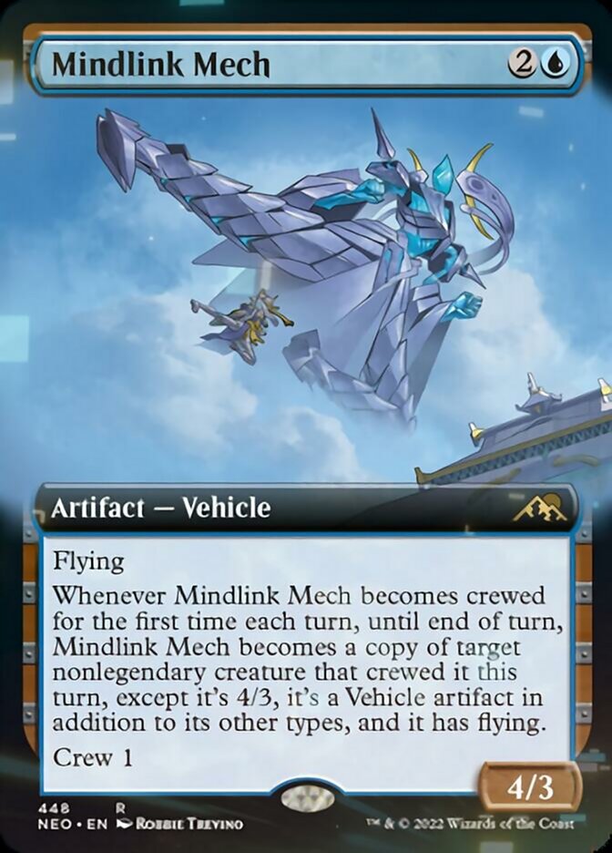 Mindlink Mech (Extended Art) [Kamigawa: Neon Dynasty] | Deep Dive Games St. Marys