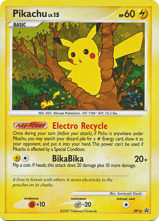 Pikachu (DP16) [Countdown Calendar Promos] | Deep Dive Games St. Marys