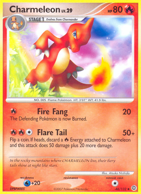 Charmeleon (46/132) [Diamond & Pearl: Secret Wonders] | Deep Dive Games St. Marys