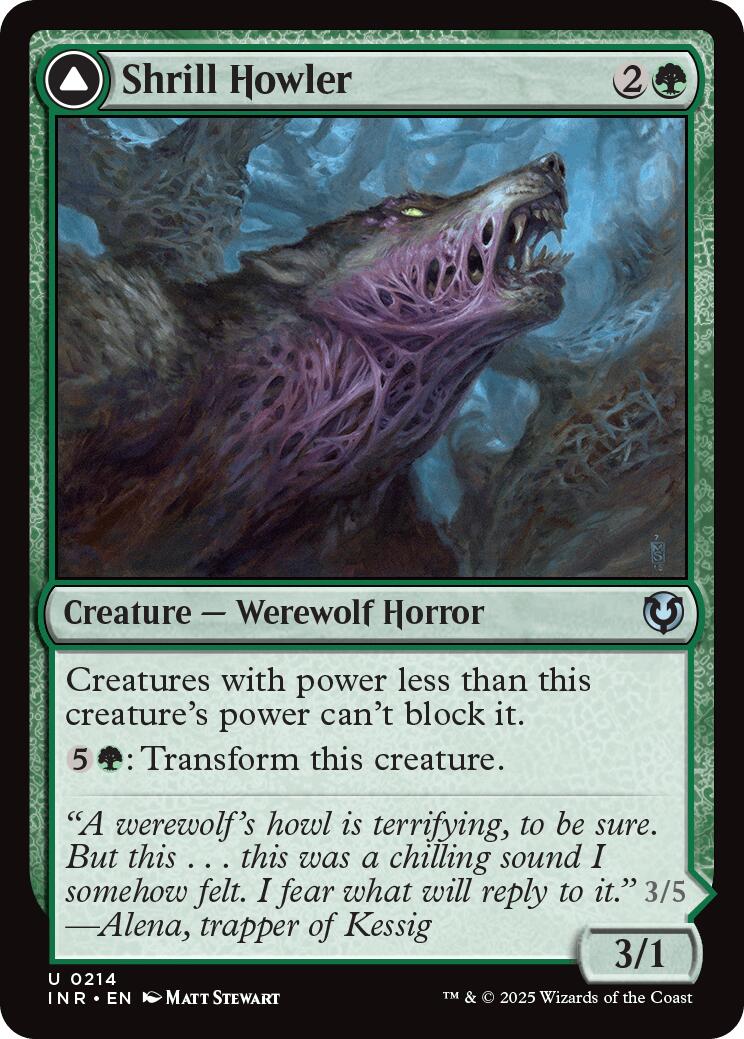 Shrill Howler // Howling Chorus [Innistrad Remastered] | Deep Dive Games St. Marys