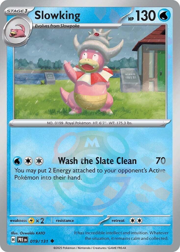 Slowking (019/131) (Master Ball Pattern) [Scarlet & Violet: Prismatic Evolutions] | Deep Dive Games St. Marys
