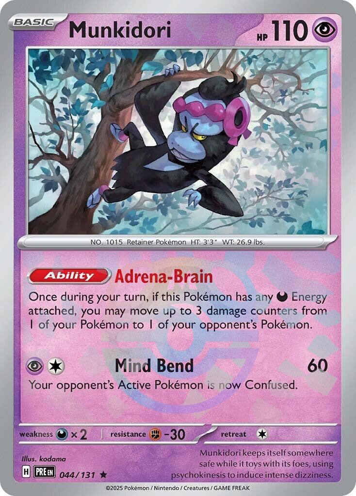 Munkidori (044/131) (Master Ball Pattern) [Scarlet & Violet: Prismatic Evolutions] | Deep Dive Games St. Marys
