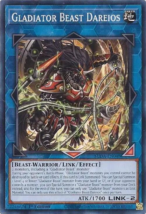 Gladiator Beast Dareios [SUDA-EN048] Common | Deep Dive Games St. Marys