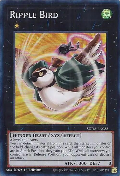Ripple Bird [SUDA-EN088] Super Rare | Deep Dive Games St. Marys