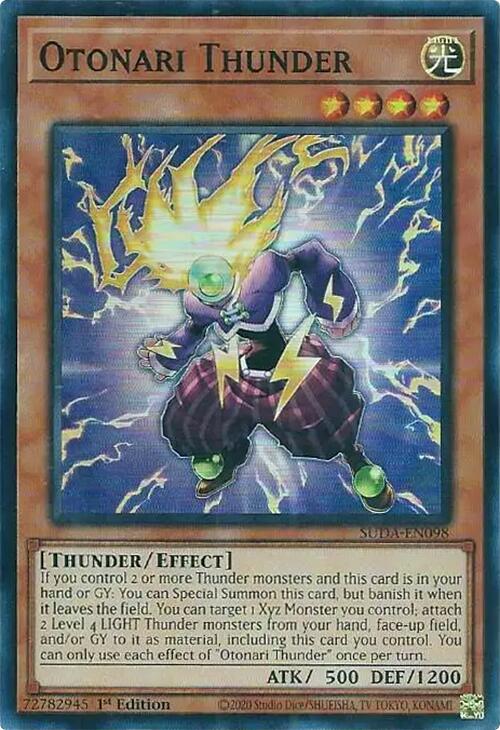 Otonari Thunder [SUDA-EN098] Super Rare | Deep Dive Games St. Marys