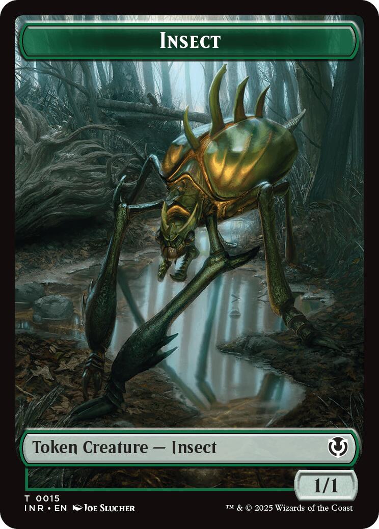 Insect // Spider Double-Sided Token [Innistrad Remastered Tokens] | Deep Dive Games St. Marys