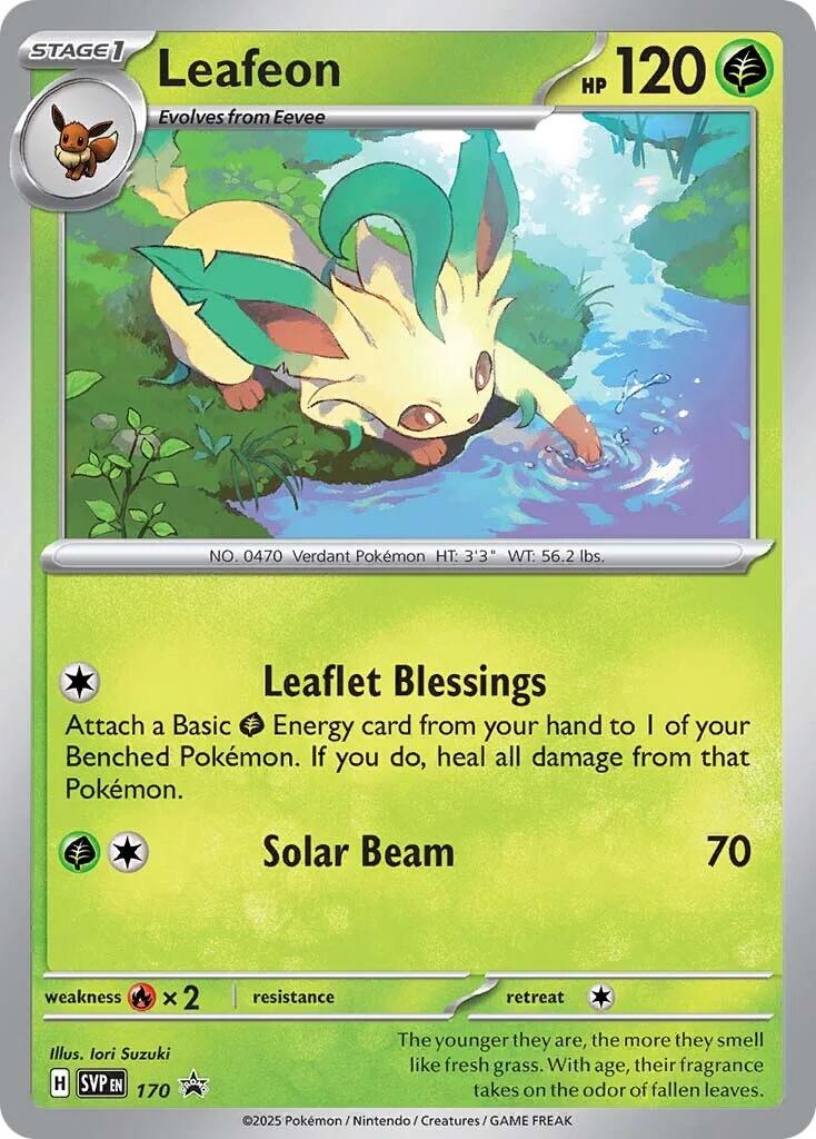 Leafeon (SVP170) [Scarlet & Violet: Black Star Promos] | Deep Dive Games St. Marys