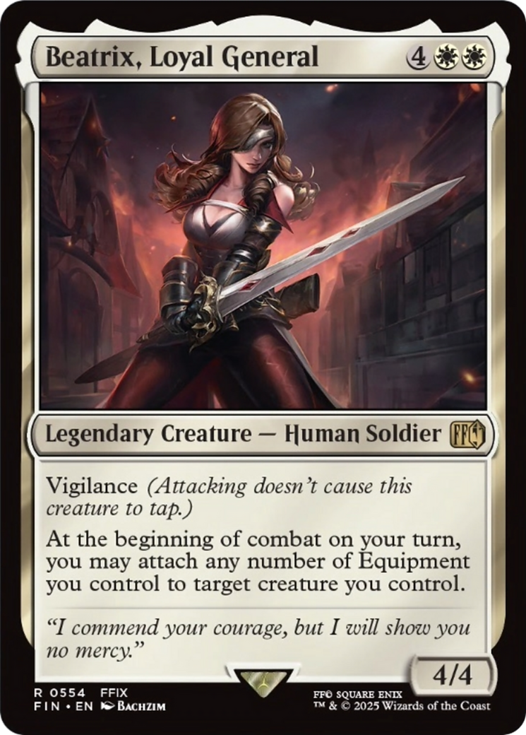 Beatrix, Loyal General [FINAL FANTASY] | Deep Dive Games St. Marys