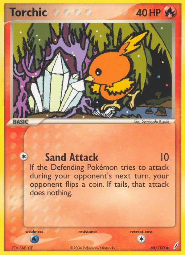 Torchic (66/100) [EX: Crystal Guardians] | Deep Dive Games St. Marys