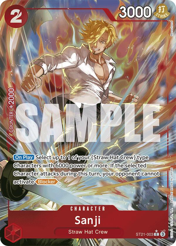 Sanji (Parallel) [Starter Deck EX: Gear 5] | Deep Dive Games St. Marys