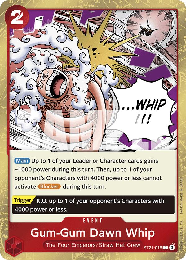 Gum-Gum Dawn Whip [Starter Deck EX: Gear 5] | Deep Dive Games St. Marys