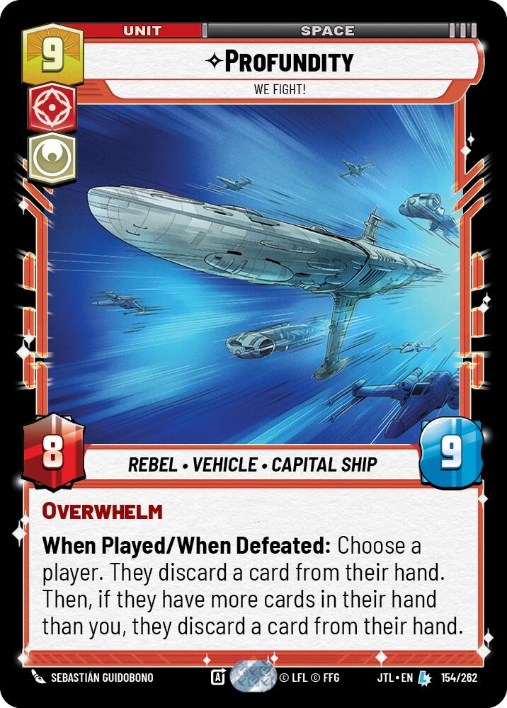 Profundity - We Fight! (154/262) (154/257) [Jump to Lightspeed] | Deep Dive Games St. Marys