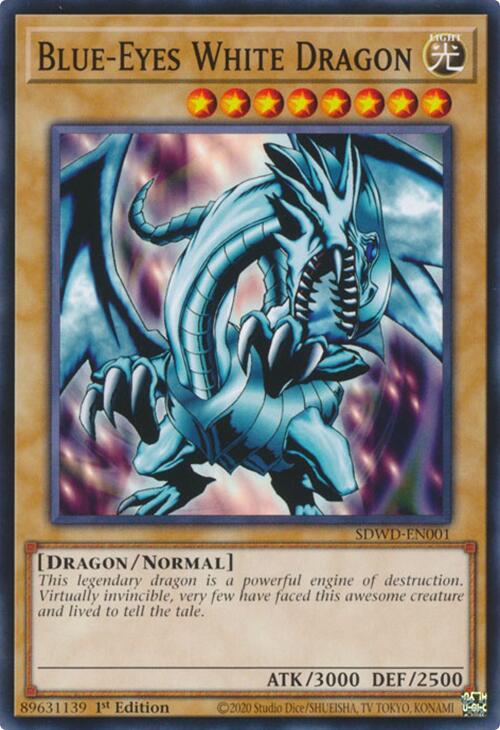 Blue-Eyes White Dragon [SDWD-EN001] Common | Deep Dive Games St. Marys
