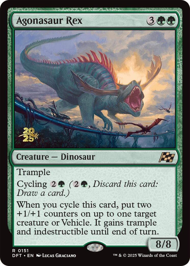 Agonasaur Rex [Aetherdrift Prerelease Promos] | Deep Dive Games St. Marys