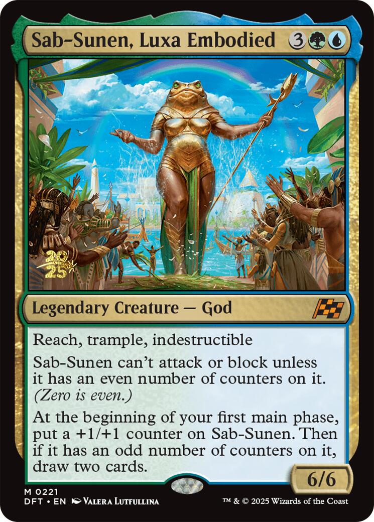 Sab-Sunen, Luxa Embodied [Aetherdrift Prerelease Promos] | Deep Dive Games St. Marys