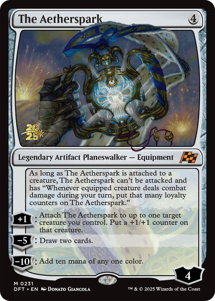 The Aetherspark [Aetherdrift Prerelease Promos] | Deep Dive Games St. Marys