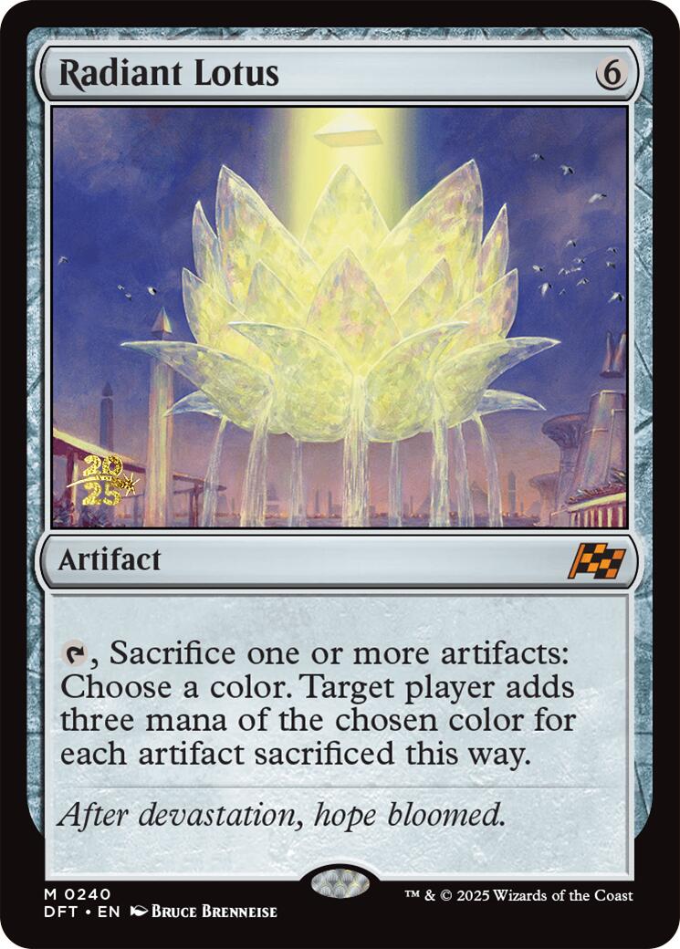 Radiant Lotus [Aetherdrift Prerelease Promos] | Deep Dive Games St. Marys