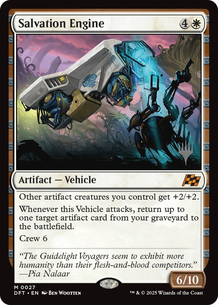 Salvation Engine (Promo Pack) [Aetherdrift Promos] | Deep Dive Games St. Marys