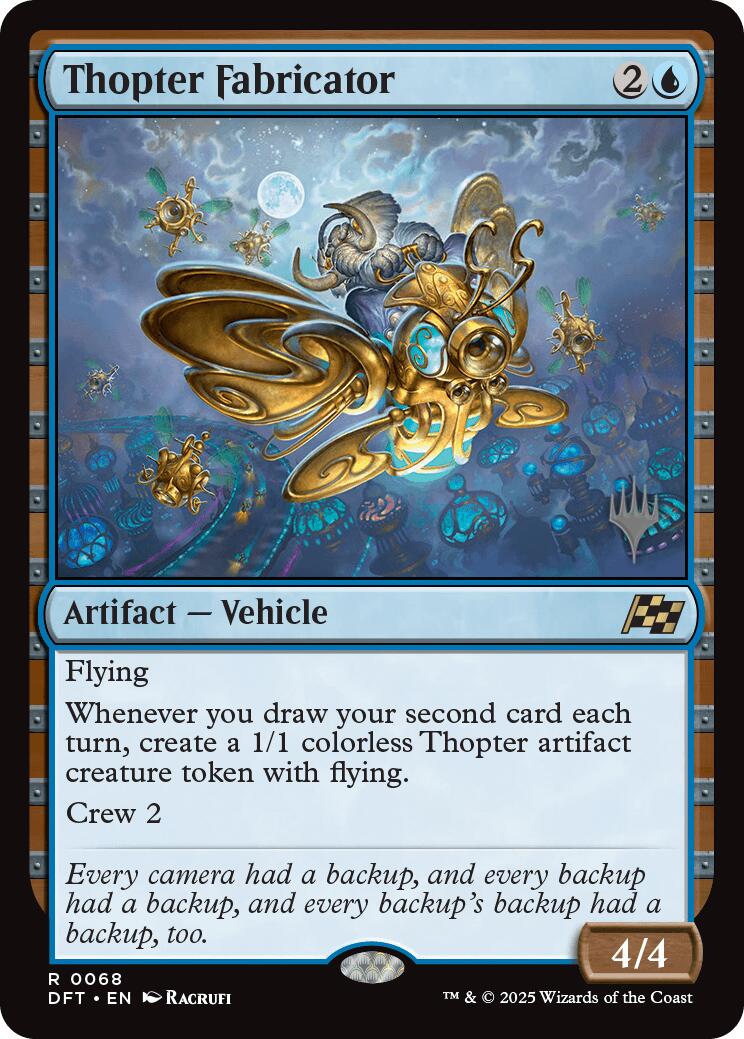 Thopter Fabricator [Aetherdrift Promos] | Deep Dive Games St. Marys