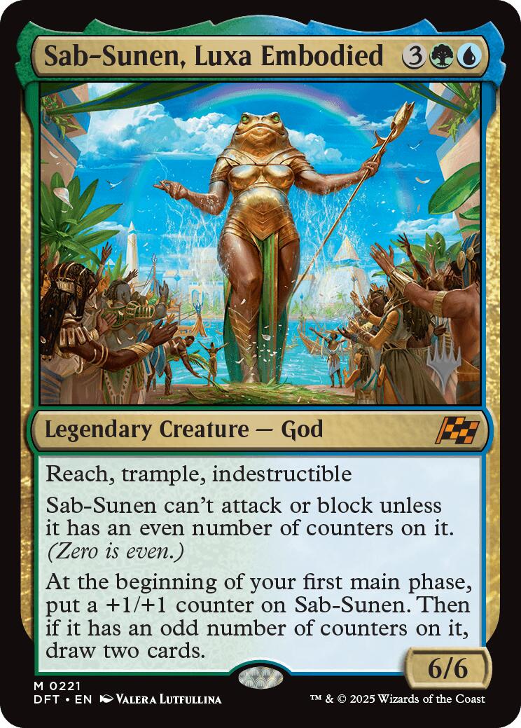 Sab-Sunen, Luxa Embodied [Aetherdrift Promos] | Deep Dive Games St. Marys