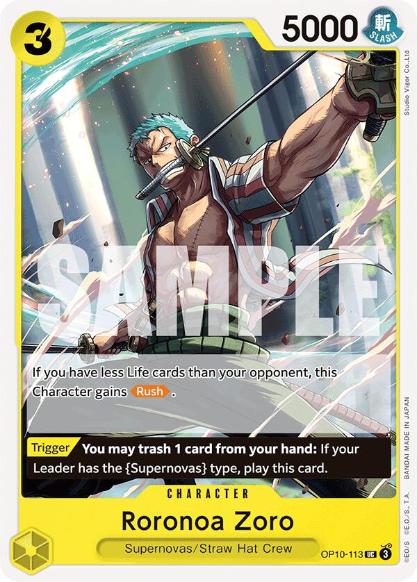 Roronoa Zoro (113) [Royal Blood] | Deep Dive Games St. Marys