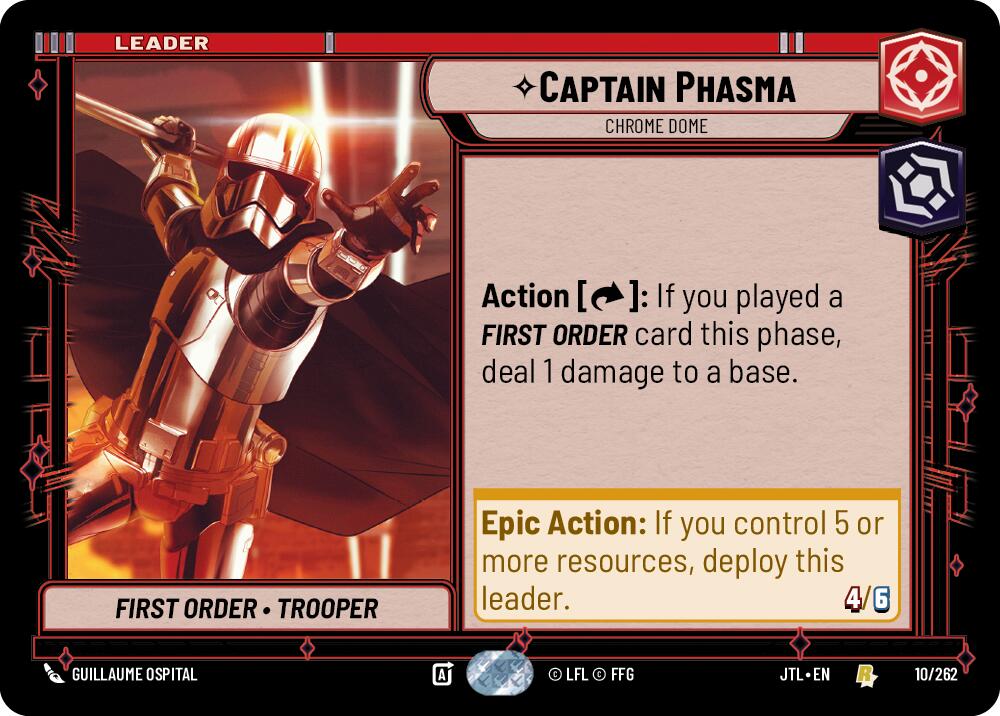 Captain Phasma - Chrome Dome (010/262) (010/257) [Jump to Lightspeed] | Deep Dive Games St. Marys