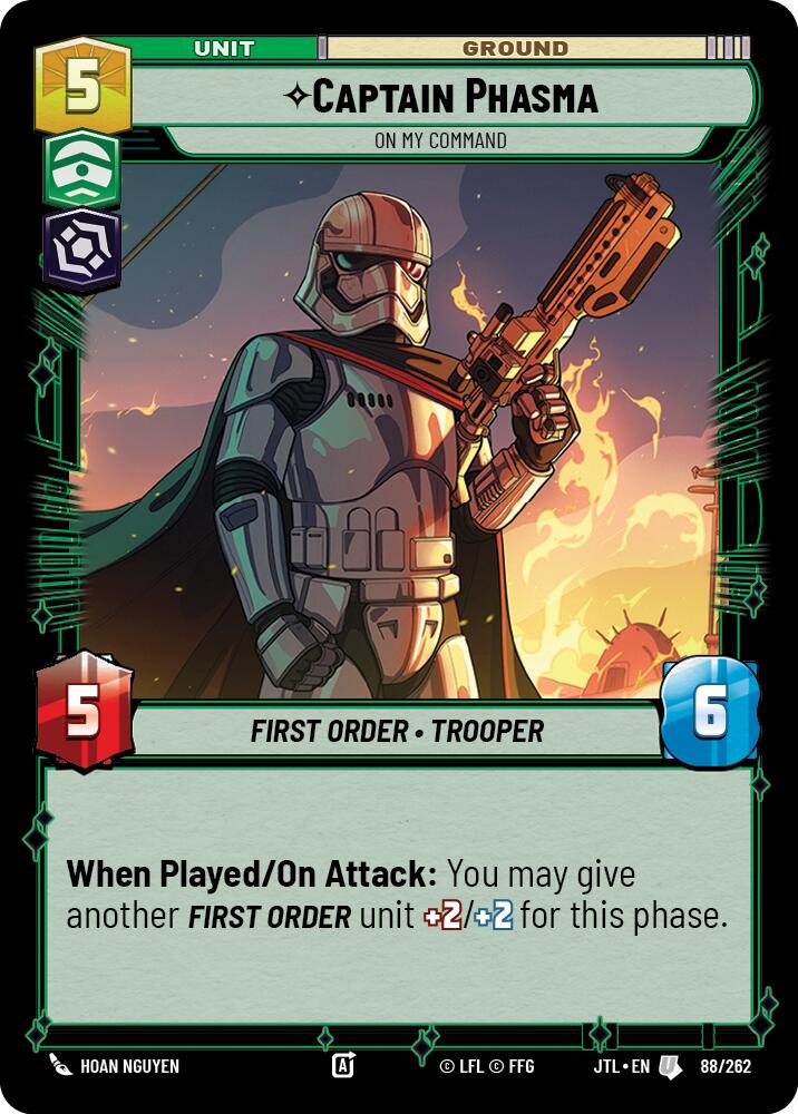 Captain Phasma - On My Command (088/262) (088/257) [Jump to Lightspeed] | Deep Dive Games St. Marys
