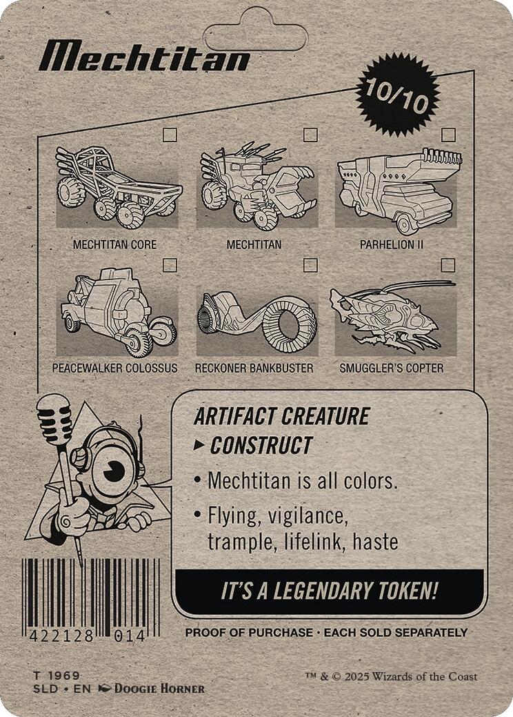 Mechtitan Token [Secret Lair Drop Series] | Deep Dive Games St. Marys