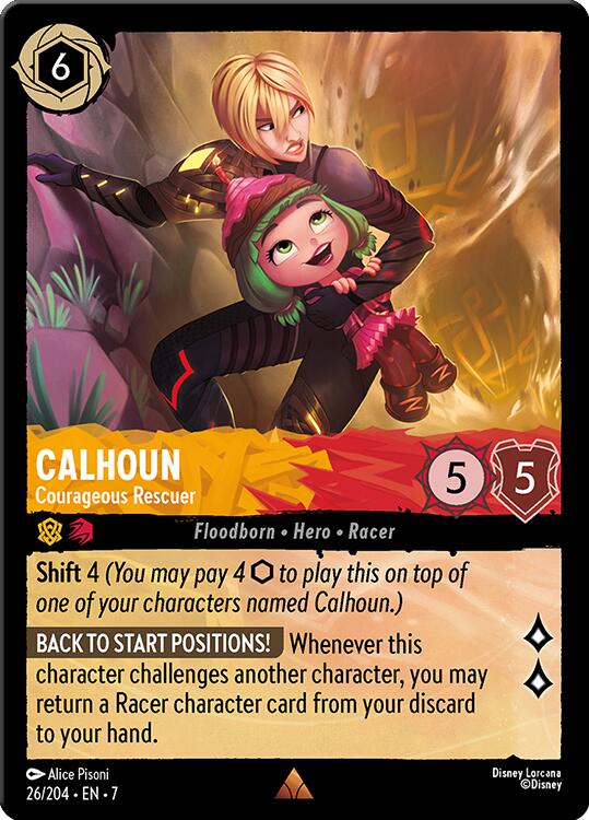 Calhoun - Courageous Rescuer (26/204) [Archazia's Island] | Deep Dive Games St. Marys