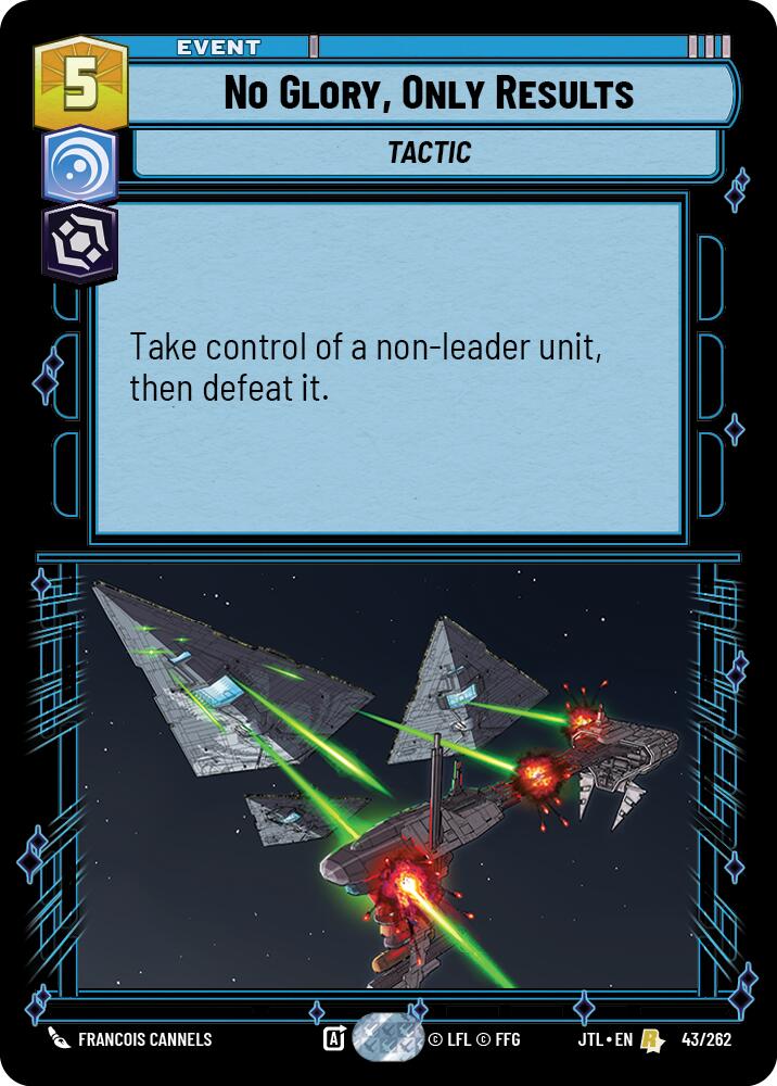 No Glory, Only Results (043/262) (043/257) [Jump to Lightspeed] | Deep Dive Games St. Marys