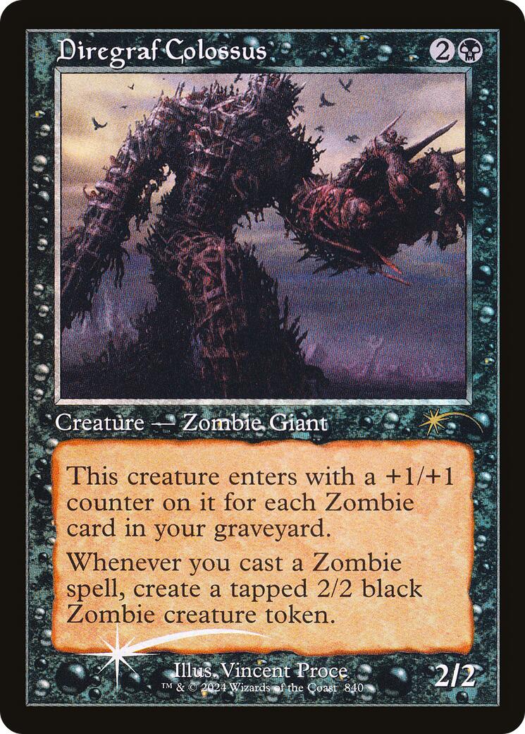 Diregraf Colossus (Retro Frame) [Secret Lair Drop Series] | Deep Dive Games St. Marys