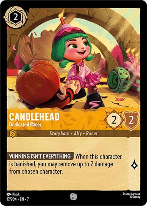 Candlehead - Dedicated Racer (17/204) [Archazia's Island] | Deep Dive Games St. Marys