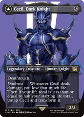 Cecil, Dark Knight // Cecil, Redeemed Paladin (Borderless) [FINAL FANTASY] | Deep Dive Games St. Marys